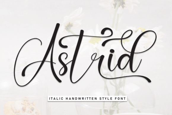 Astrid: The Handwritten Font That Moves with Grace