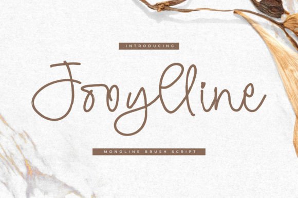 Jooylline: The Handwritten Script for Authentic Design
