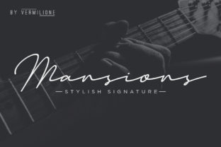 Mansions: A Signature Script for Modern Branding