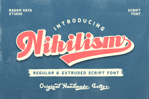 Nihilism: The Script Font That Balances Charm and Edge