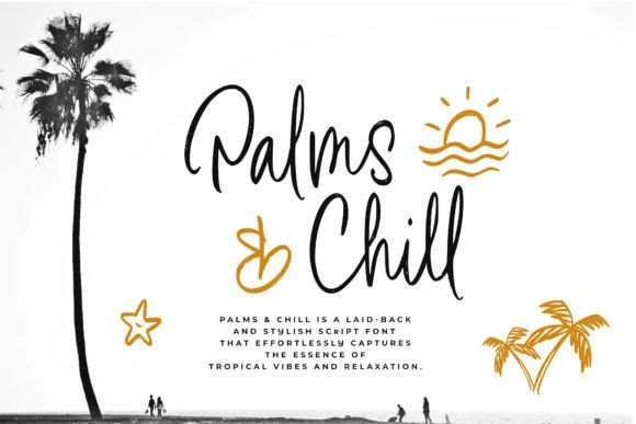 Palms & Chill: Capturing Tropical Ease in Your Designs