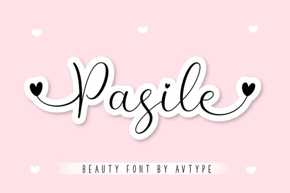 Pasile: Crafting a Charming Brand Identity with a Love-Themed Script