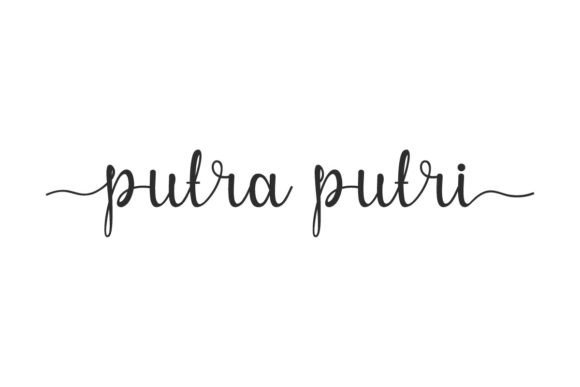 Putra Putri: A Fresh Take on Casual Script Typography