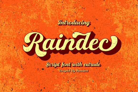 Raindec: The Script Font with a Handcrafted Soul
