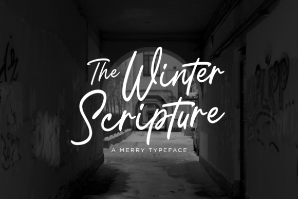 The Winter Scripture: A Script Font for Holiday Design