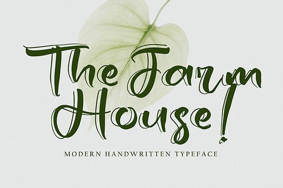 Why The Farm House Script Font Captures Modern Rustic Elegance